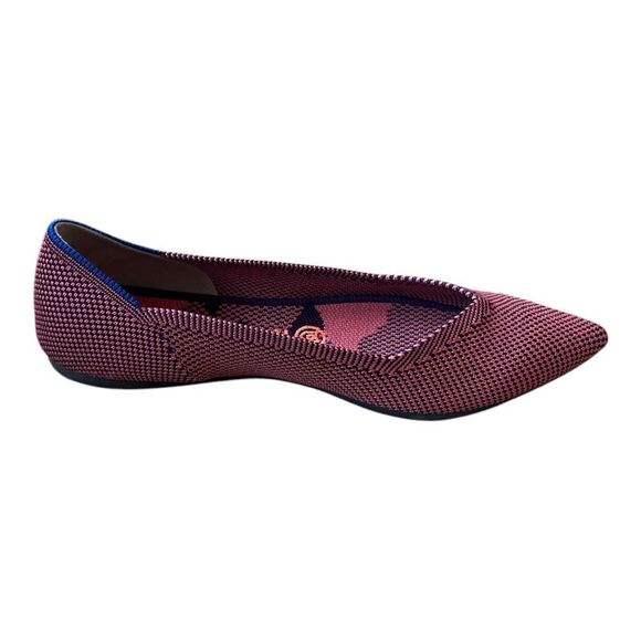 NWOB- Rothy’s The point Rose Double Stitch flats - Picture 4 of 7